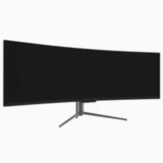 QSM - 49" Ultra-Wide Curved Monitor (product photo)